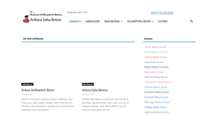 Desktop Screenshot of ankaracevreduzenleme.com